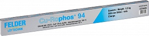 Тугоплавкий медный припой Cu-Rophos (2мм.) 1кг Felder от магазина larek.by