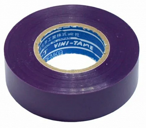 Изолента Фиолетовый 0,13мм х 19мм х 20м Vini-Tape DENKA  (Япония) от магазина larek.by